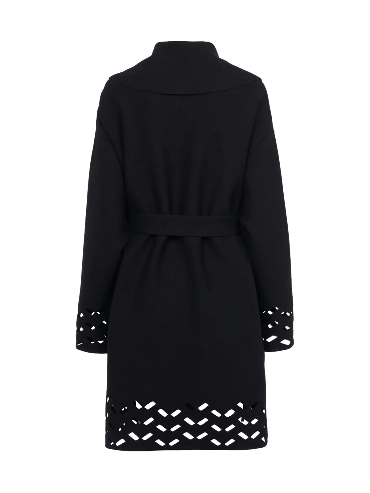 Alaïa Openwork Pea Coat