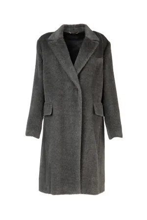 Alberta Ferretti Single Breasted Coat