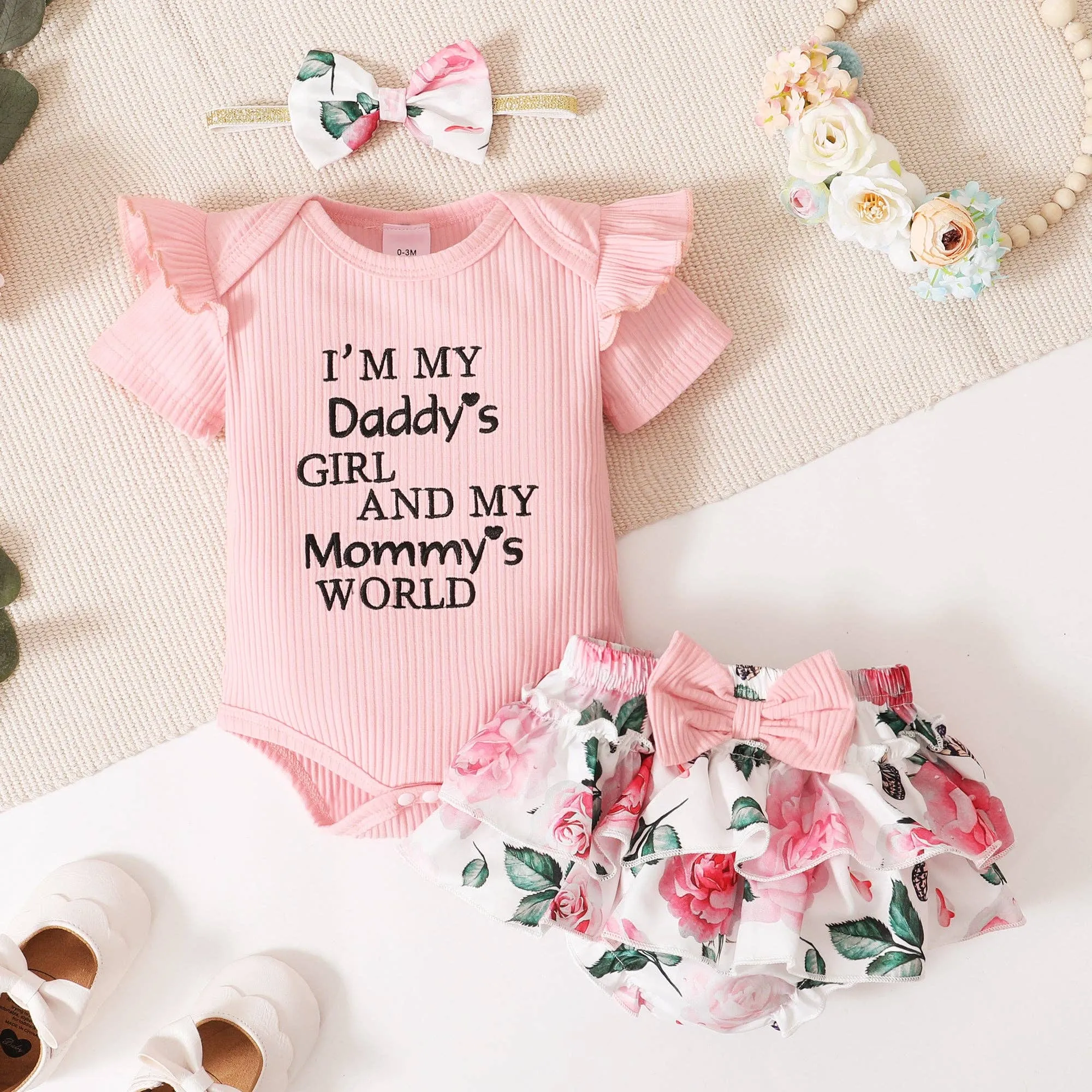 Baby Girl 3 Piece Set