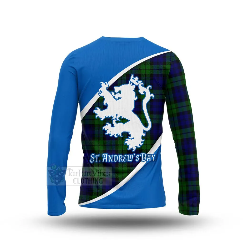 Bannatyne Family Crest Tartan Long Sleeve T-Shirt Celebrate Saint Andrew's Day in Style