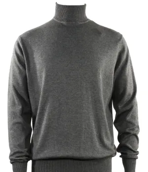 Bassiri L/S Turtleneck Smoke Sweater 631