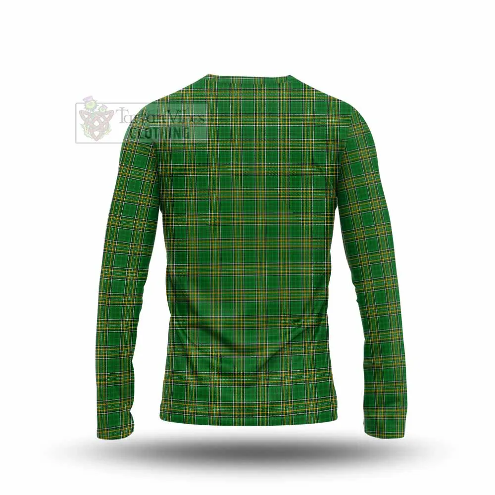 Beatty Irish Clan Tartan Long Sleeve T-Shirt with Coat of Arms