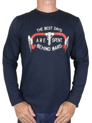 Best Days Behind Bars Long Sleeve T shirt