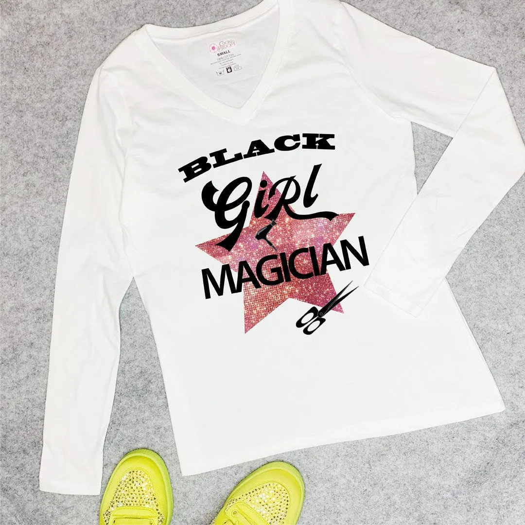 Black Girl Magician Long-Sleeve T-Shirt