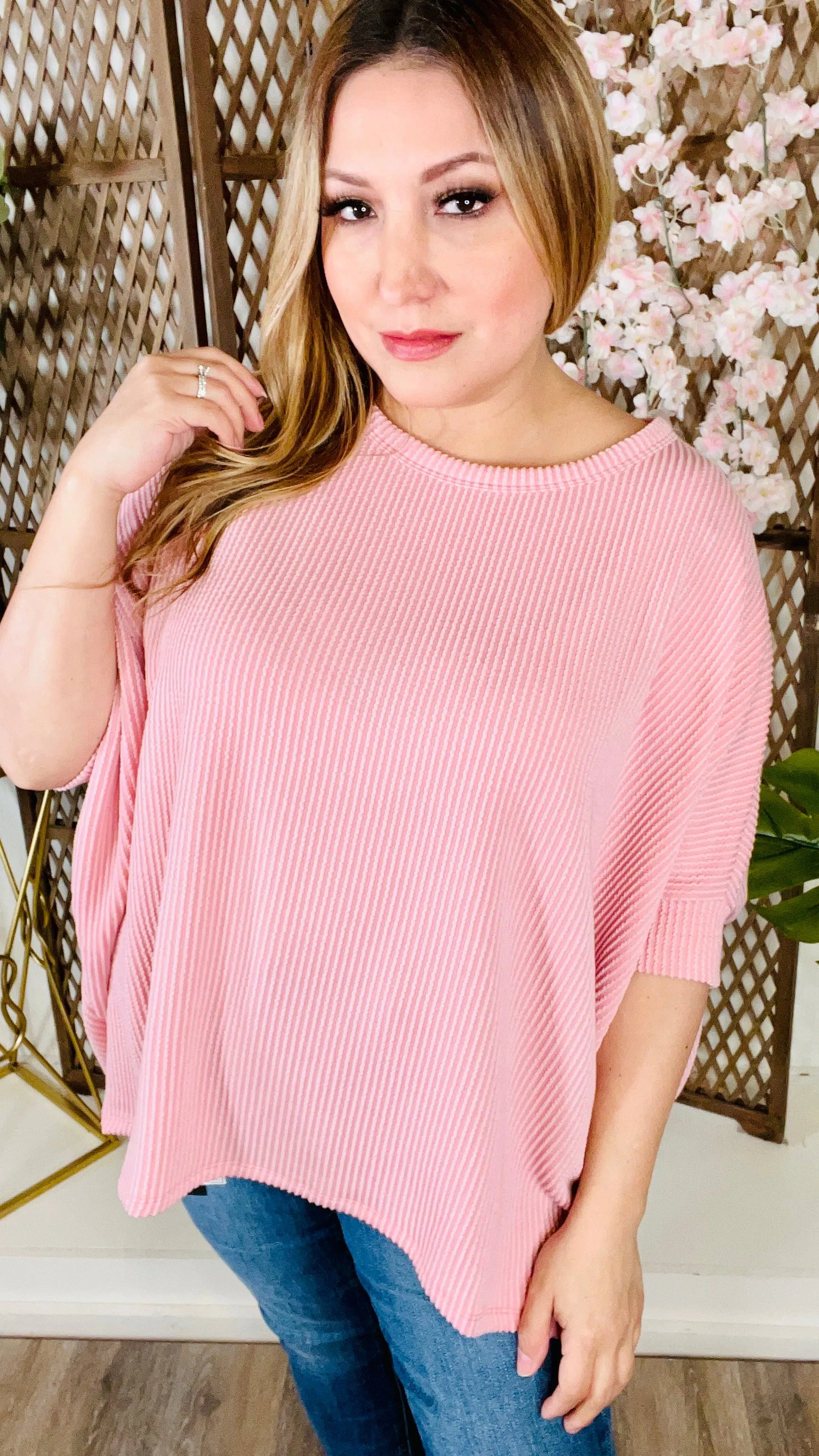 Blush Tunic Top