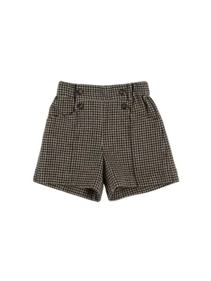 Bonpoint   Diplome wool blend shorts 