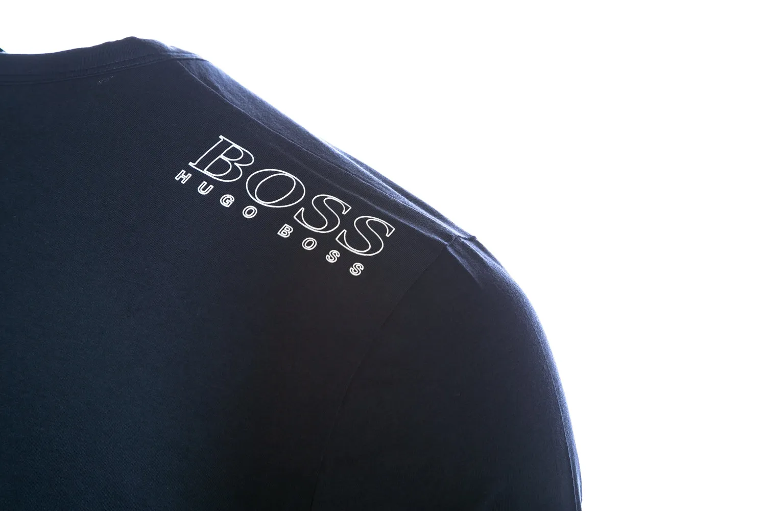 BOSS Togn Long Sleeve T-Shirt in Navy