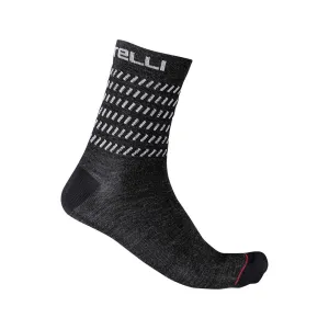 Castelli Go 15 Socks Dark Grey