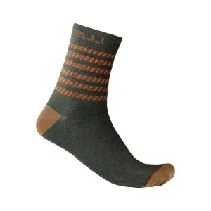 Castelli Go 15 Socks Military Green