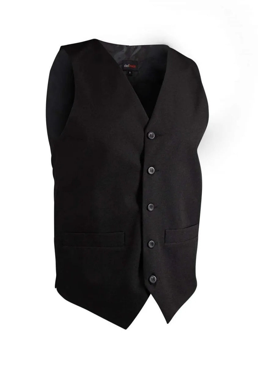 Classic Black Solid Vest