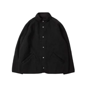 Contour Jacket Brushed Wool/Mohair - Black