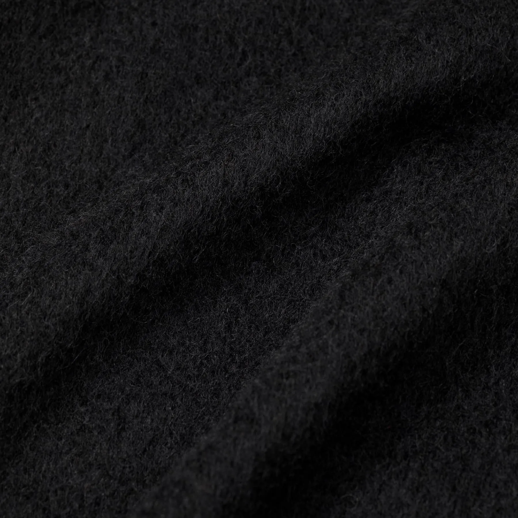 Contour Jacket Brushed Wool/Mohair - Black