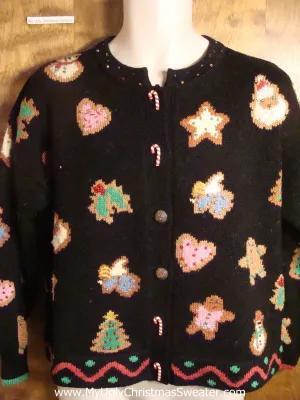 Cookies and Sweets Tacky Christmas Sweater