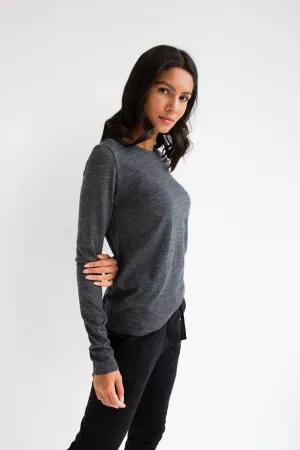 Cool Wool Long Sleeve Grey