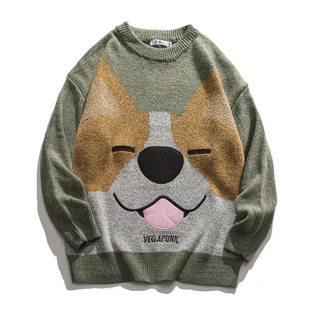 Corgi Woolen Sweater SD00905