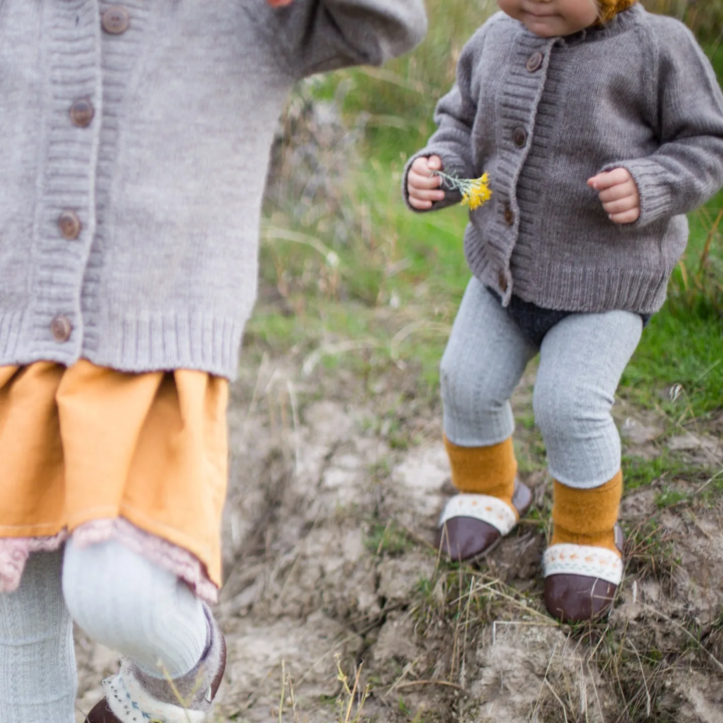 Cream Merino Wool Cardigan