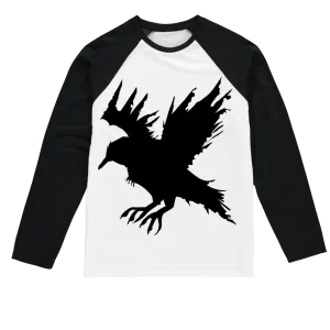 Crow Sublimation Baseball Long Sleeve T-Shirt