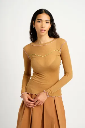 Delia Top Camel