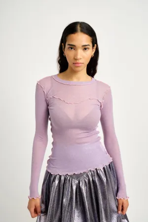 Delia Top Lilac