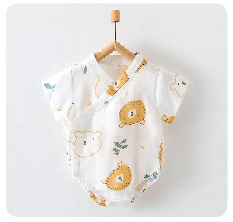 Earthy Summer Cotton Onesie (0-18 months)