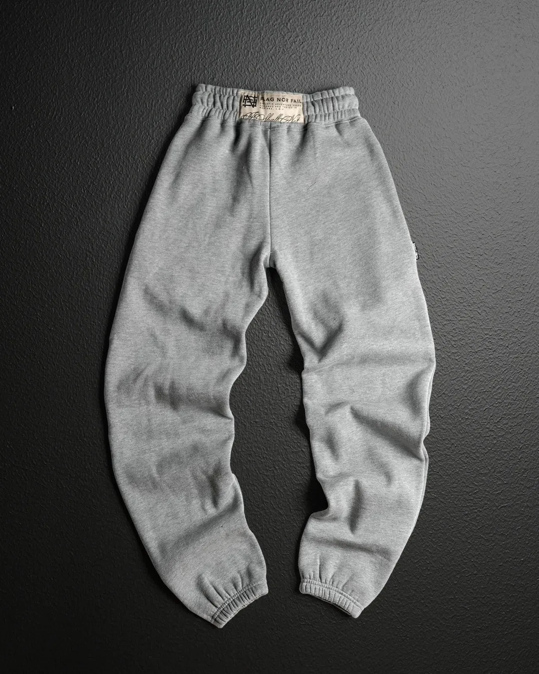 EMBOSSED CHAMP JOGGERS-GREY