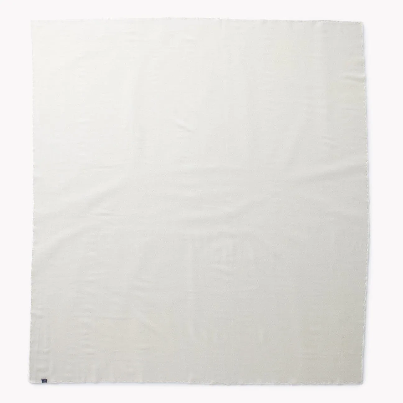 Factory Second Pure & Simple Wool Blanket - Bone/White