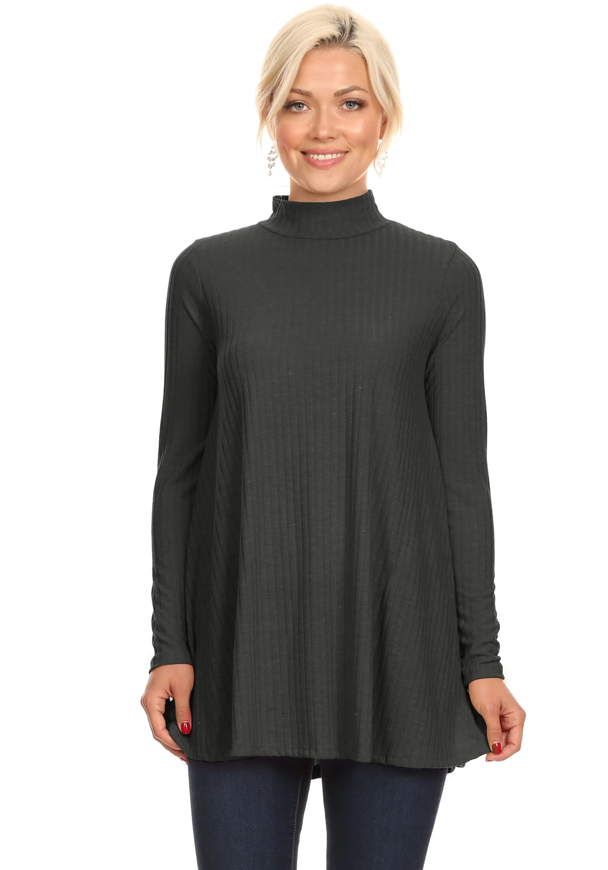 Flow and Flair Turtle Neck Tunic