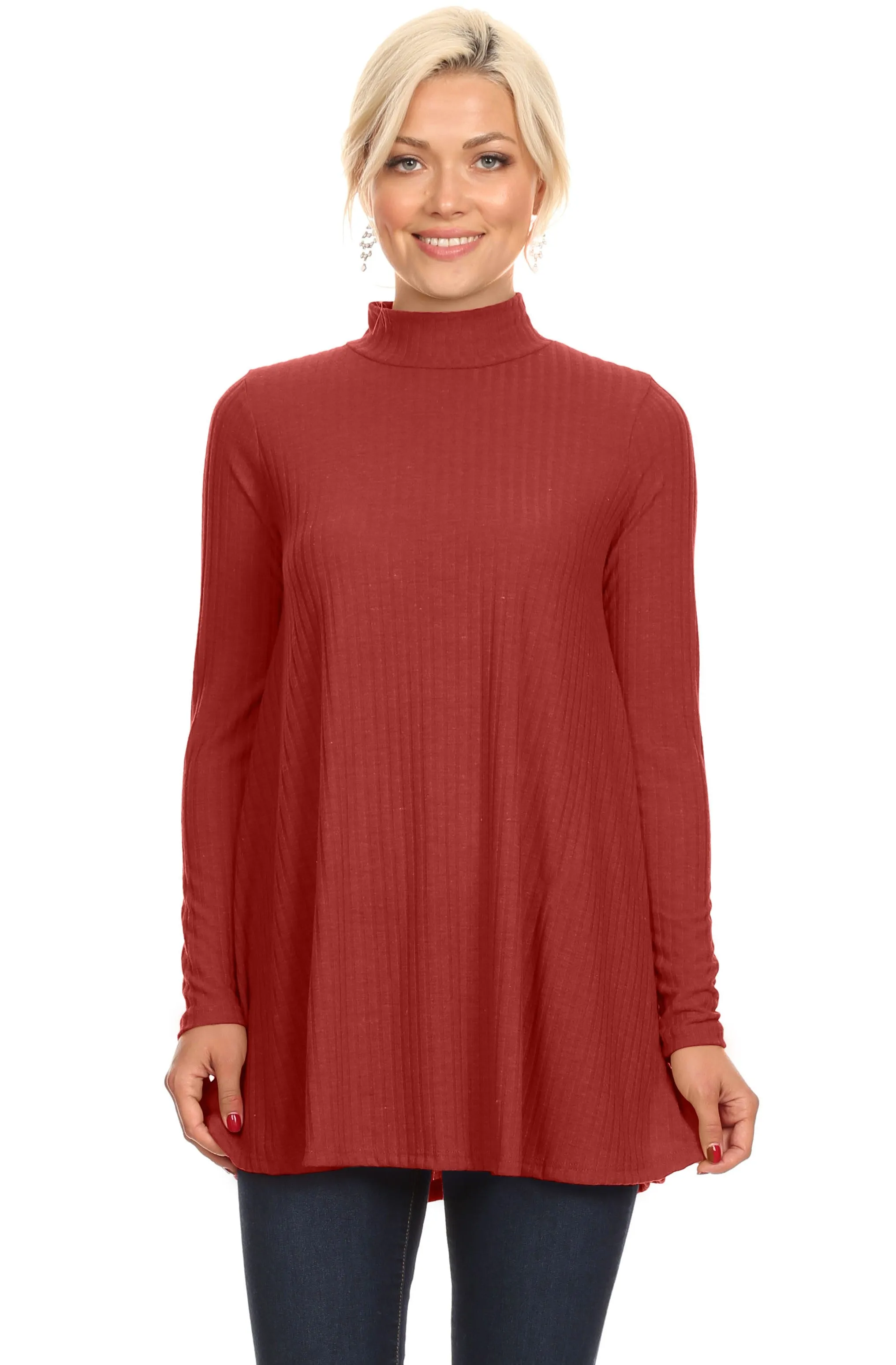 Flow and Flair Turtle Neck Tunic