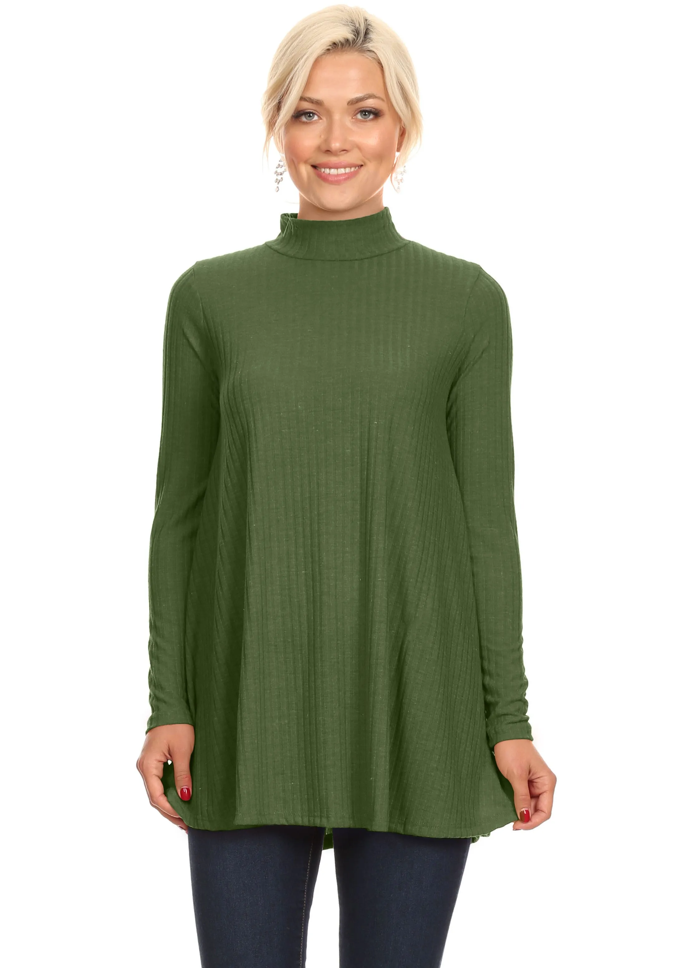 Flow and Flair Turtle Neck Tunic