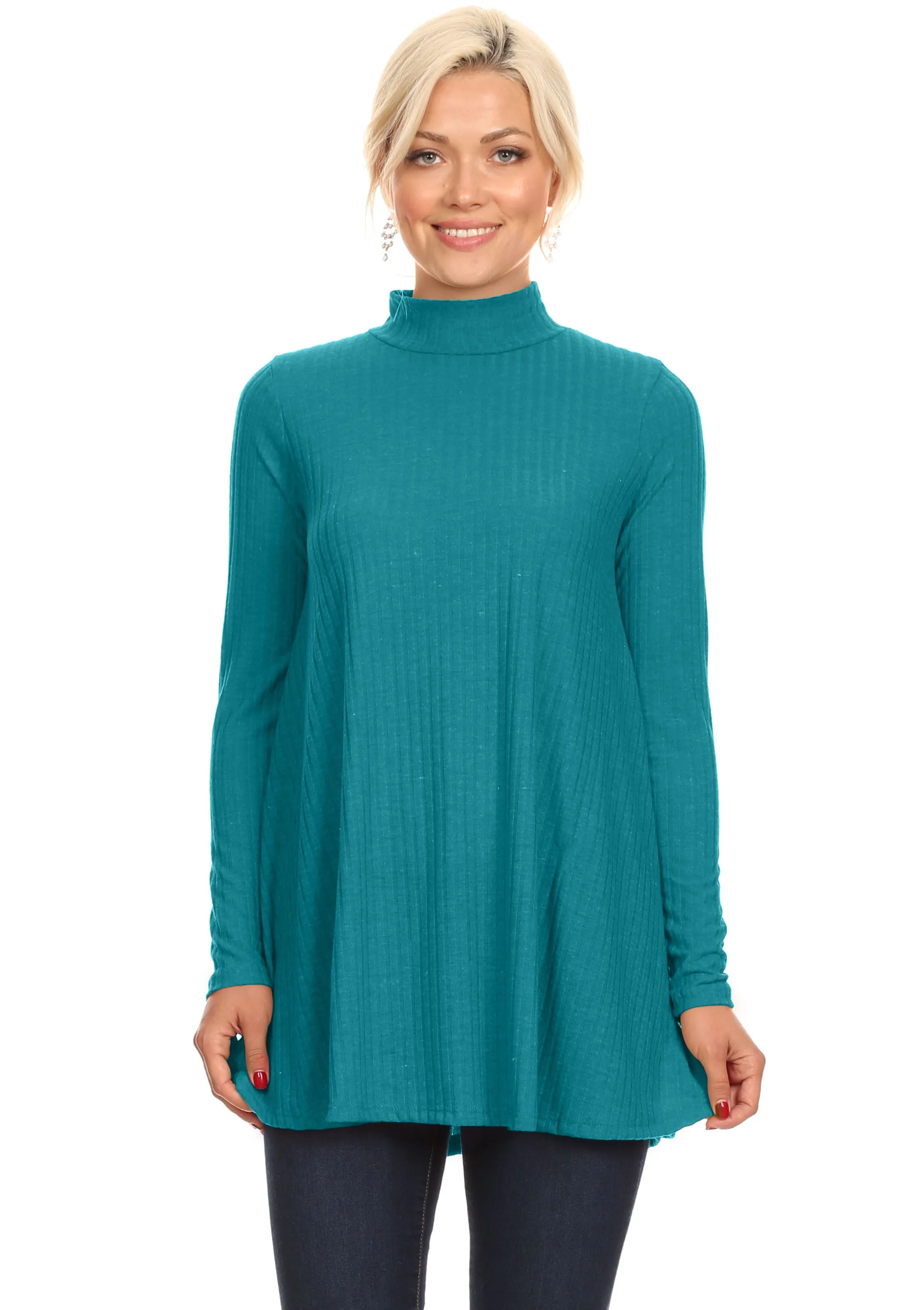 Flow and Flair Turtle Neck Tunic