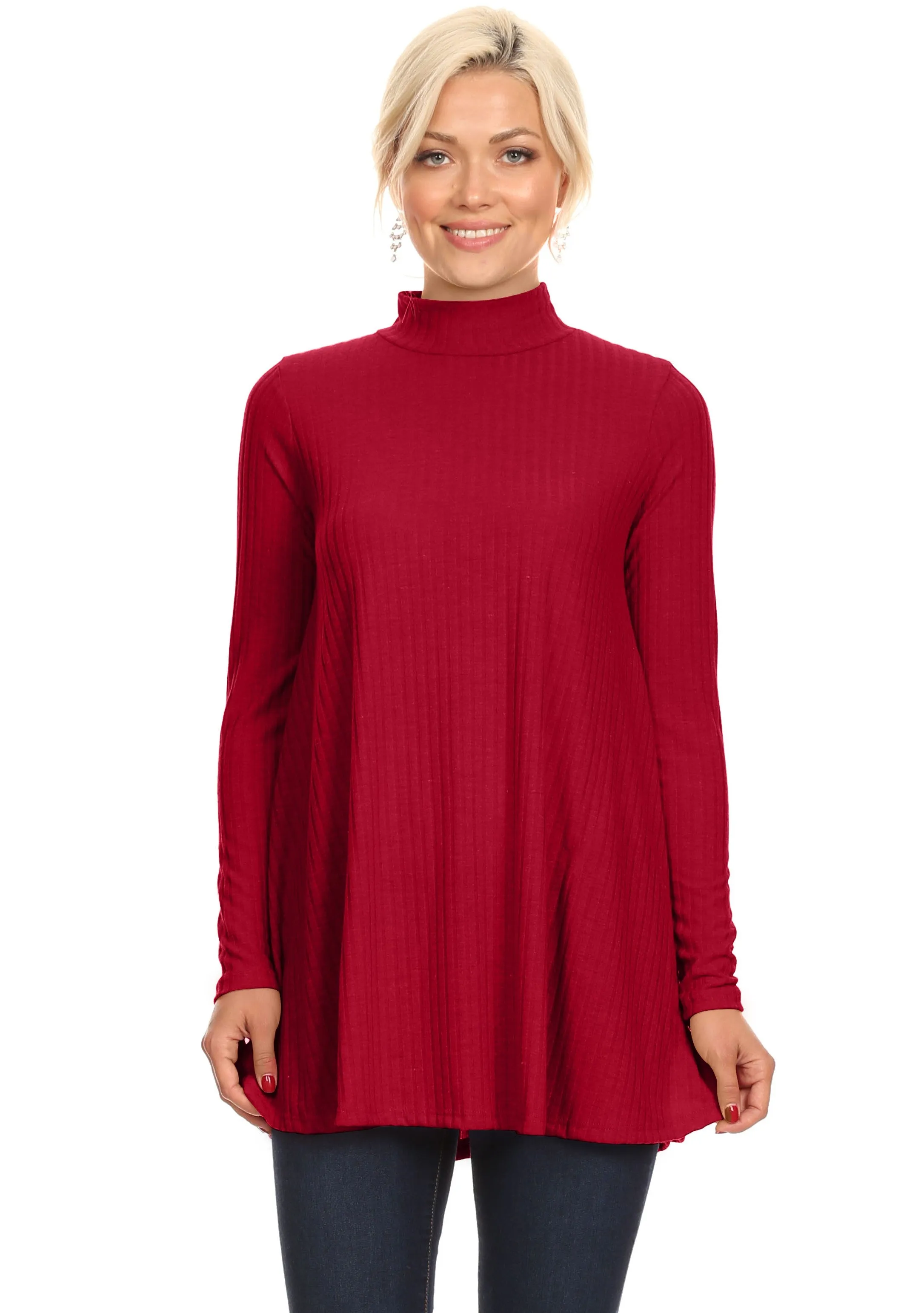 Flow and Flair Turtle Neck Tunic