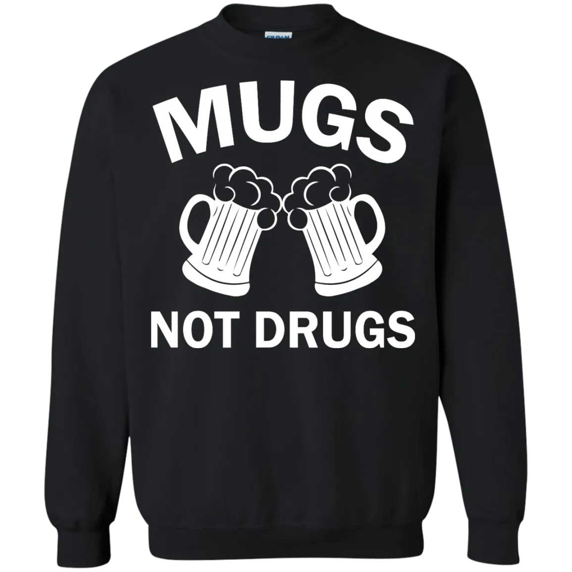 Funny St. Patrick's day: Cheers Mugs Not Drugs Shirt, Hoodie, Tank