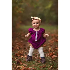 Girls Berry Bubble Romper