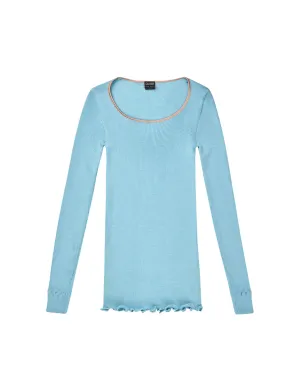 Gisa Oscalito Longsleeve Top — Tiffany