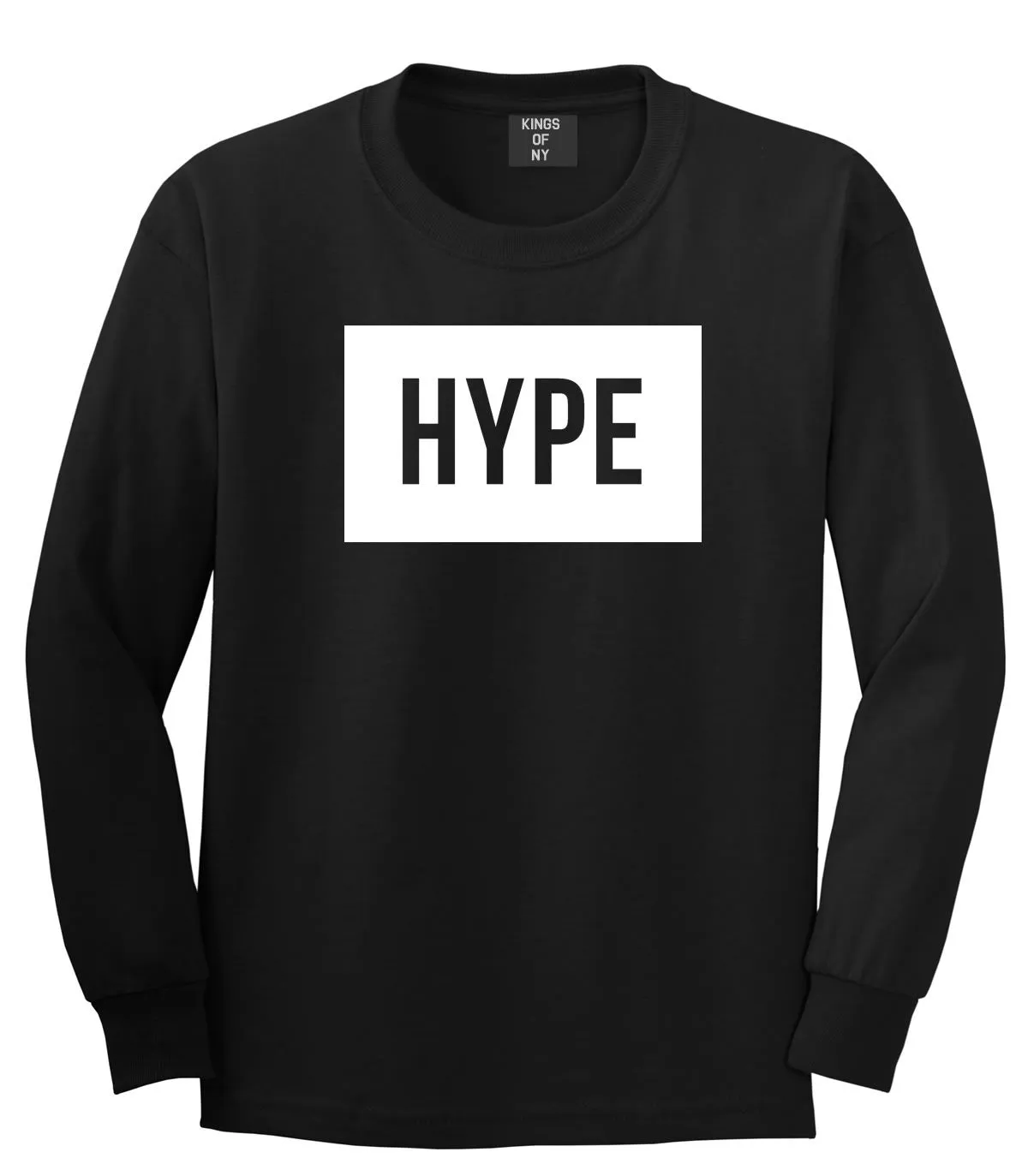 Hype Box Style Streetwear Long Sleeve Boys Kids T-Shirt