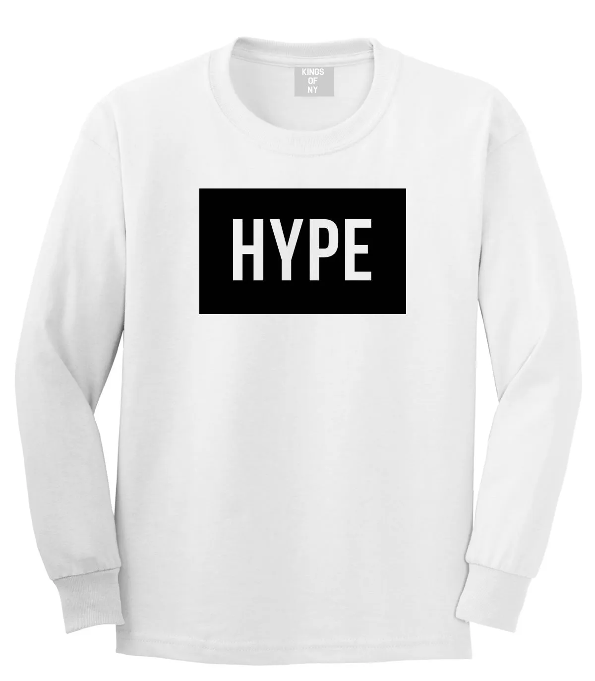 Hype Box Style Streetwear Long Sleeve Boys Kids T-Shirt