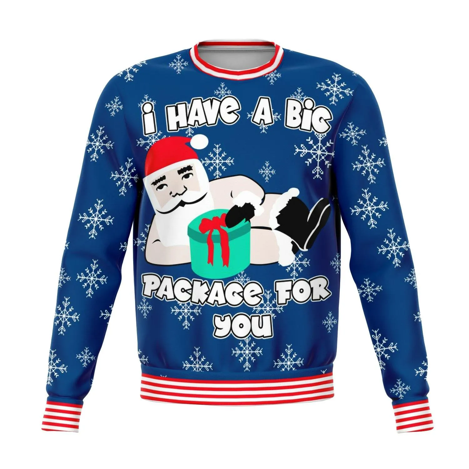 I Have A Big Package For You Ugly Christmas Sweater