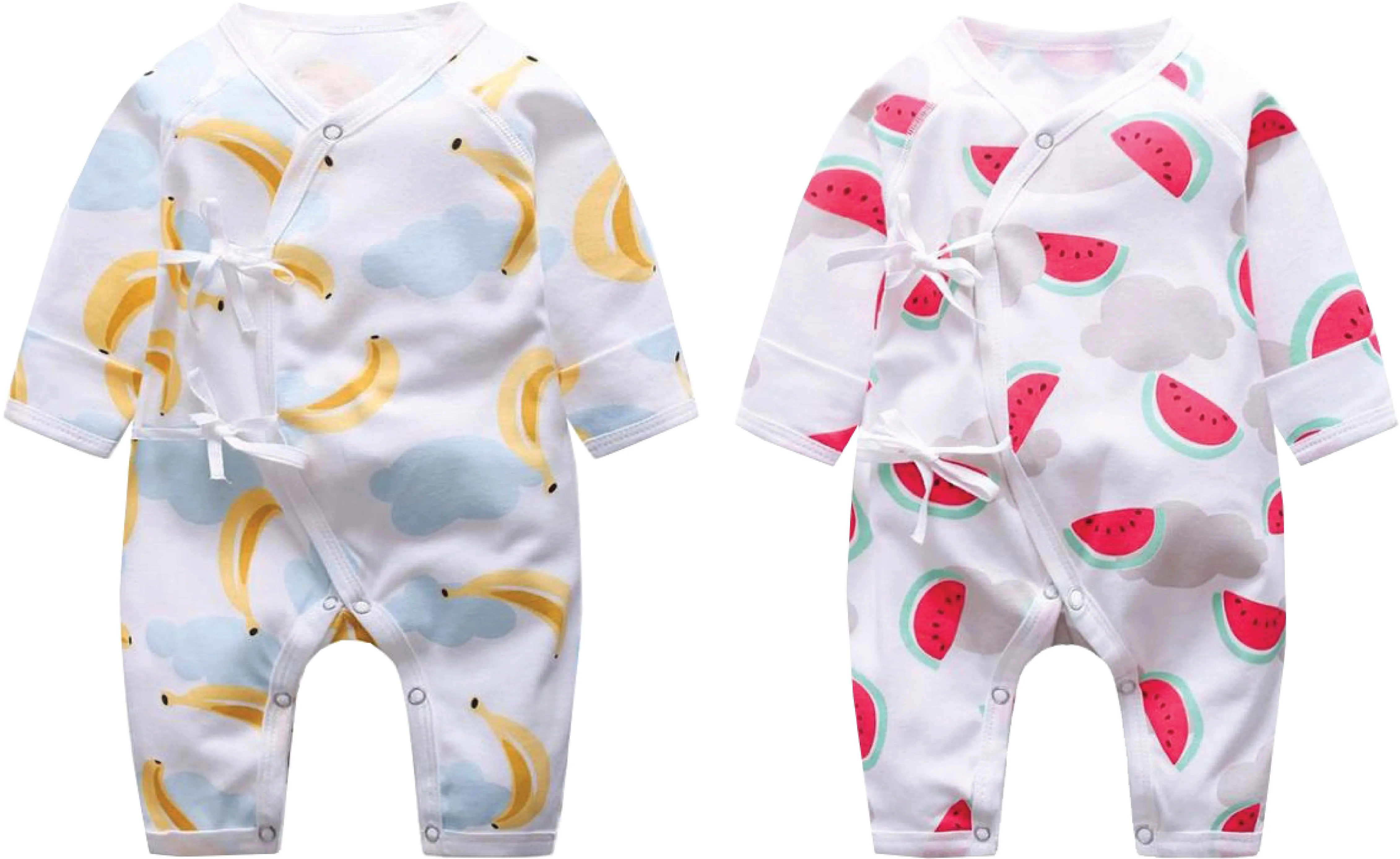 Infant Romper Combo-Sweet Melon & Baby Banana [Jabla Style]