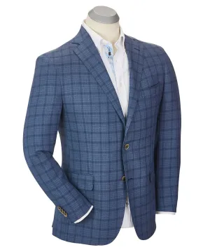 James Year-Round Wool Tonal Plaid Sport Coat