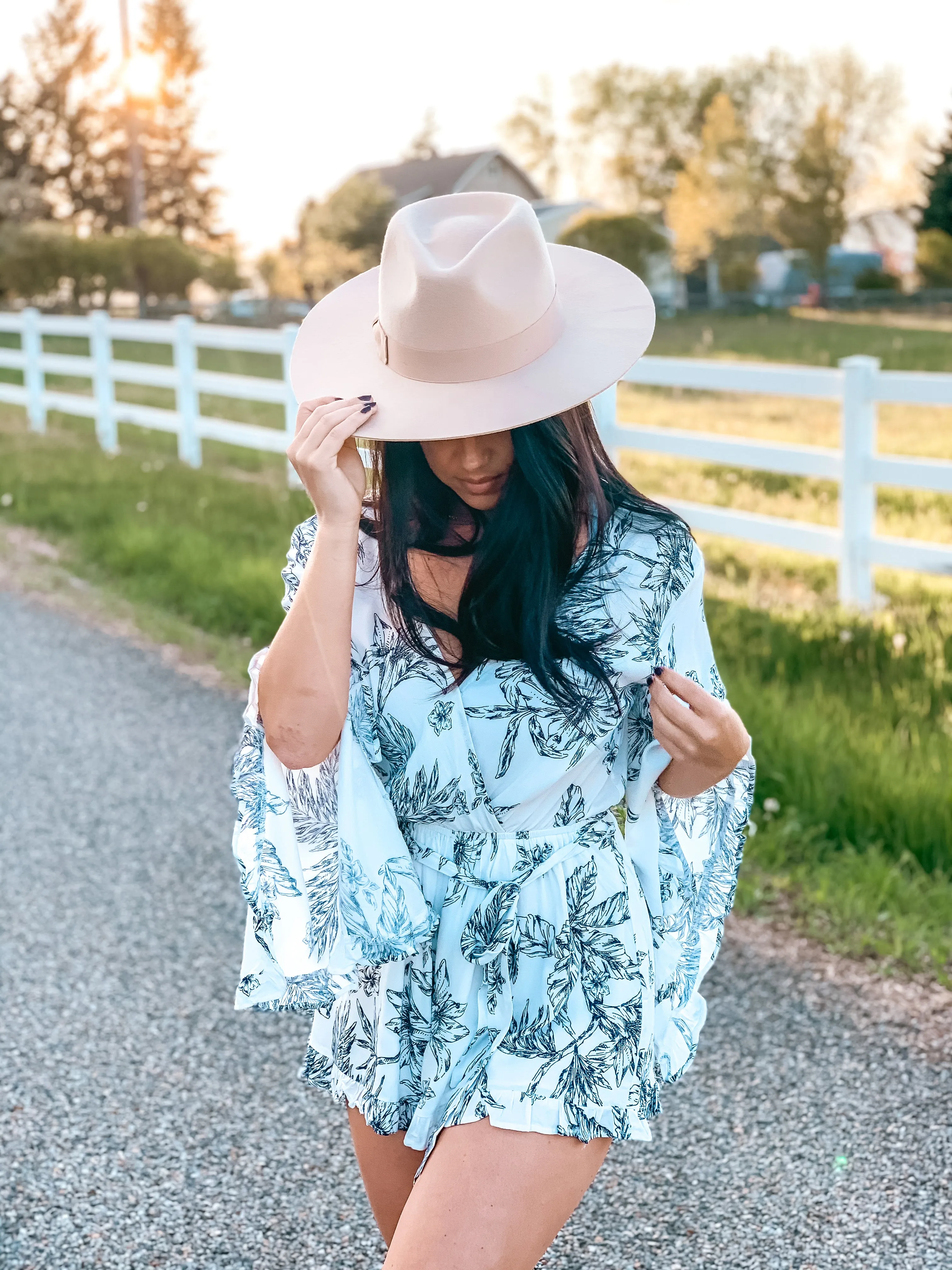 Lily Floral Romper