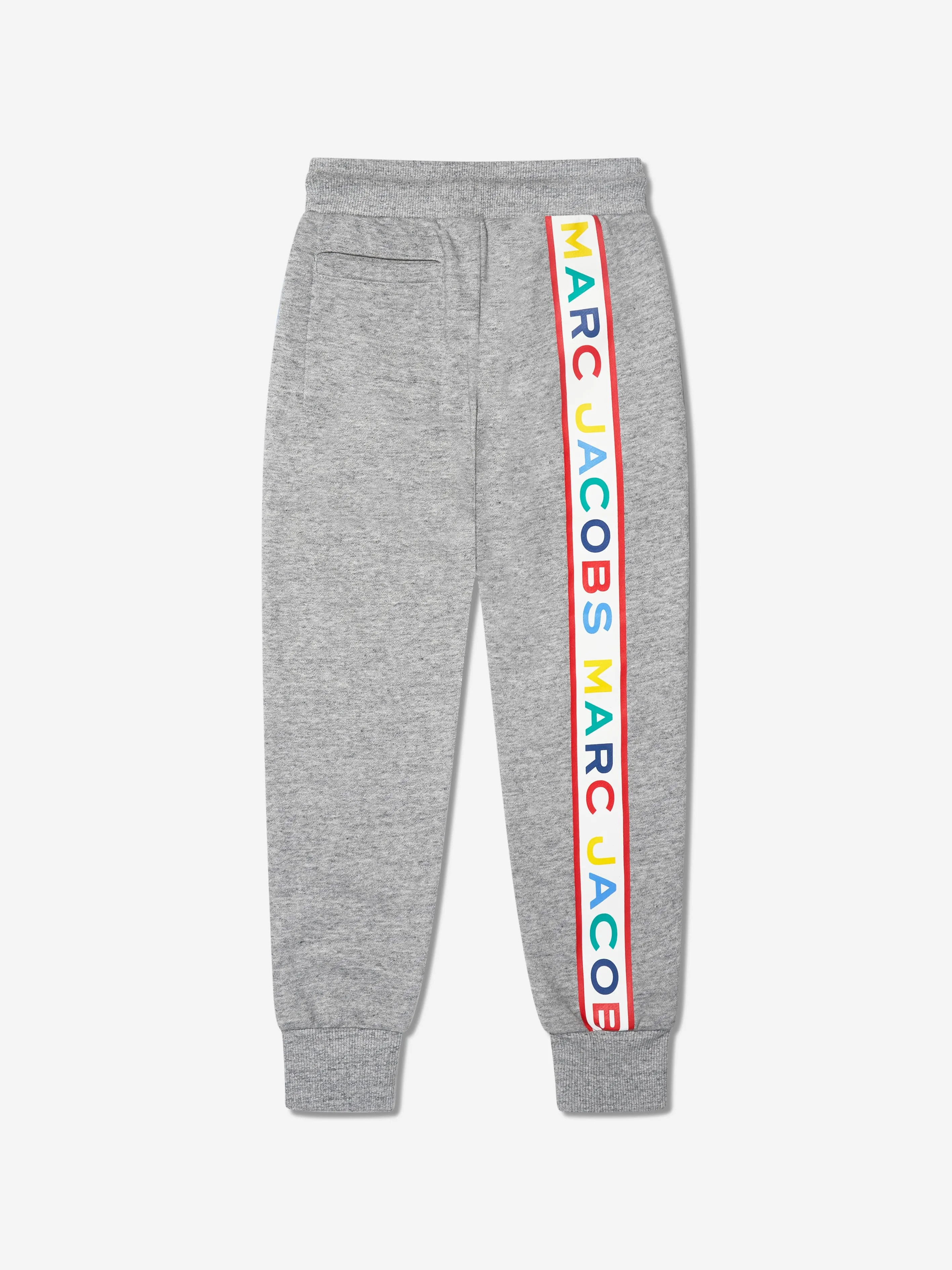 MARC JACOBS Boys Organic Cotton Logo Joggers in Grey