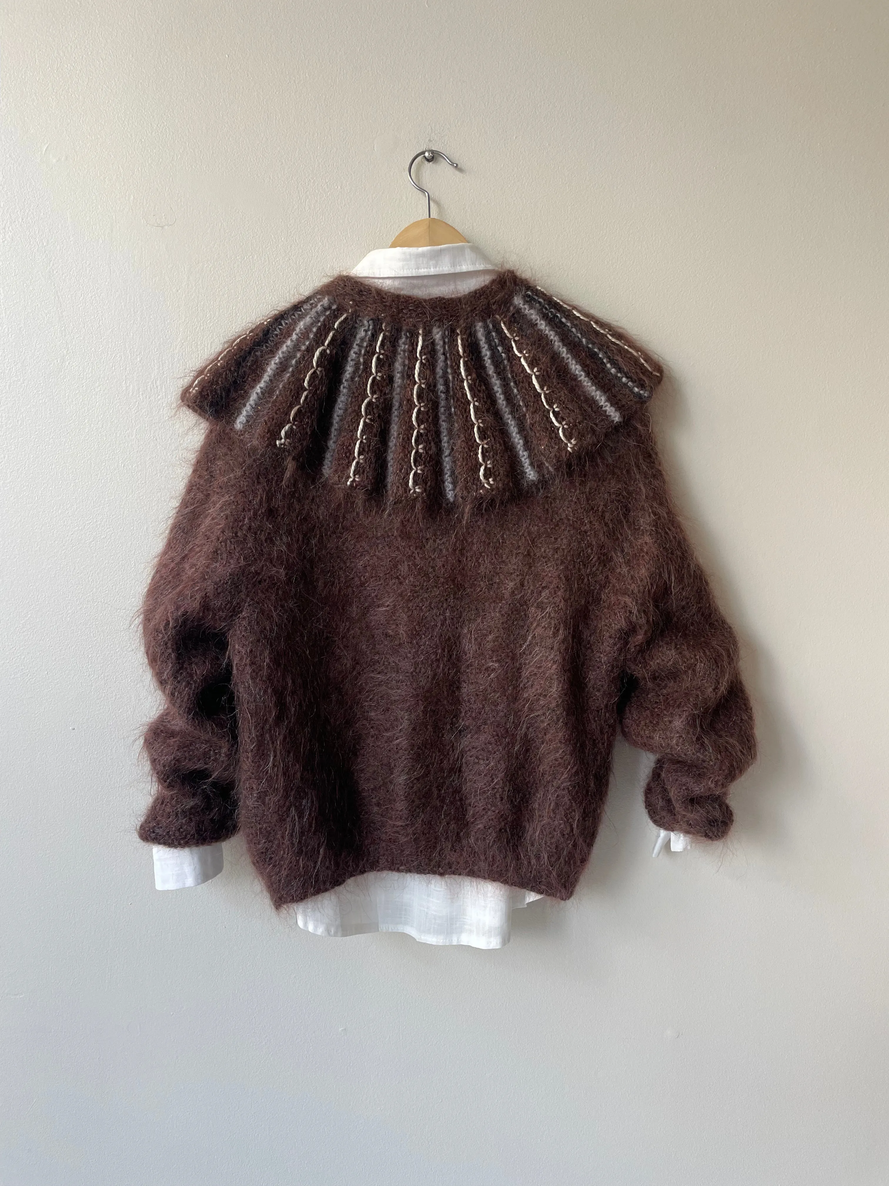 Mohair Pierrot Sweater | 1970s