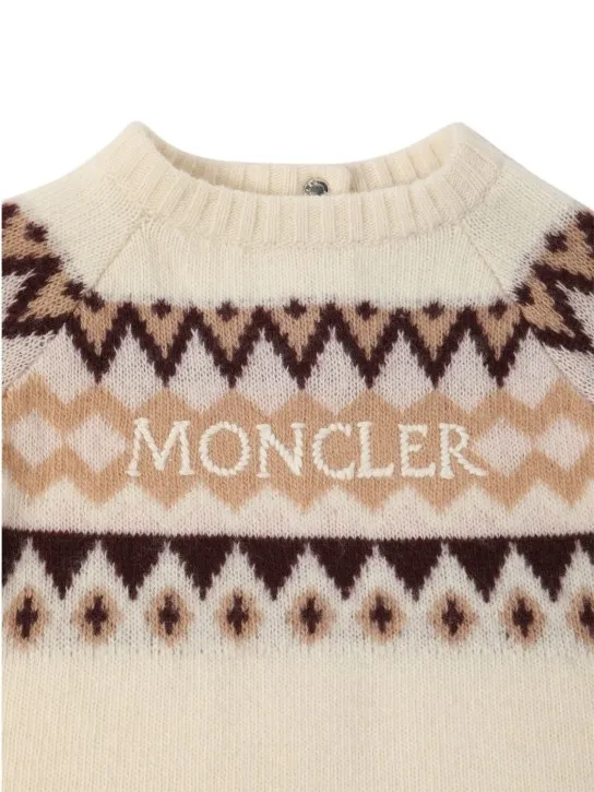 Moncler   Virgin wool crewneck sweater 