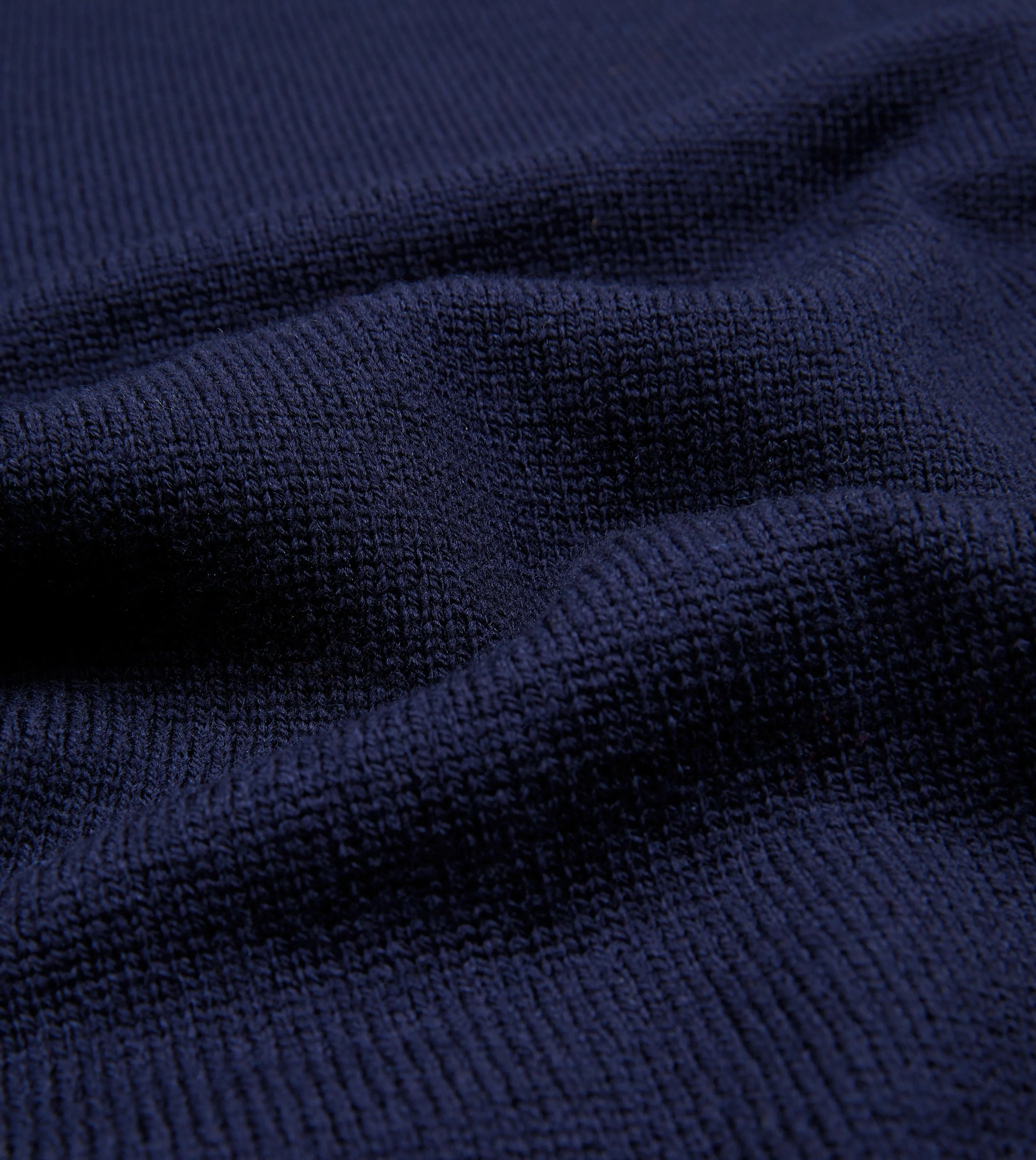 Navy Merino Crew Neck Jumper