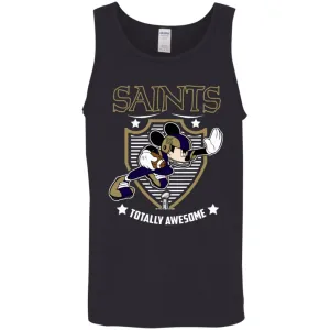 Nfl – New Orleans Saints Totally Awesome Mickey Mouse Super Bowl 2019 Football Men Cotton Tank