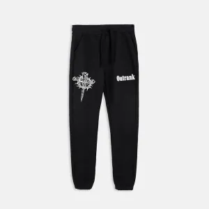 Not Like Us Embroidered and Printed Joggers