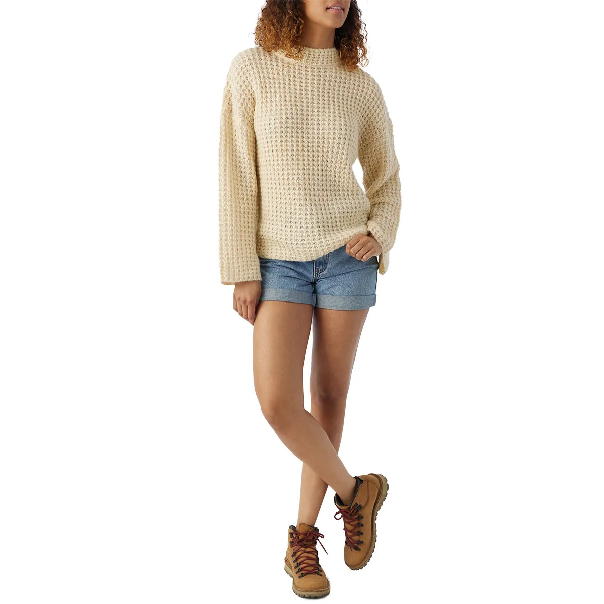 O'Neill Women's Fawn Mock Neck Sweater