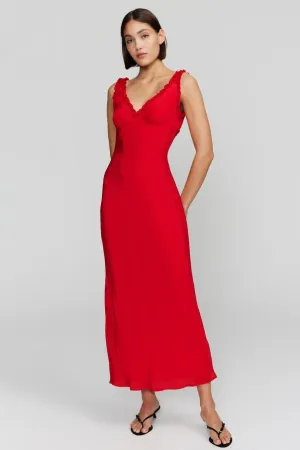 OWNLEY Bella Midi Slip Dress