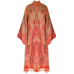 Pilani Orange Kimono Coat ONE OF A KIND