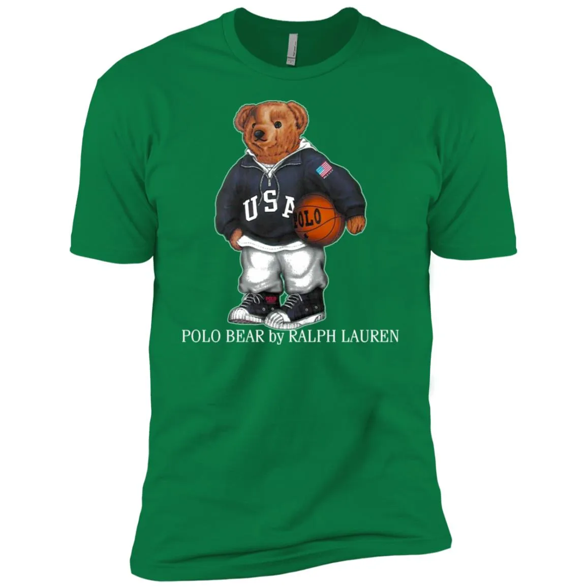 Polo Bear Ralph Lauren Shirt Men Short Sleeve T-Shirt